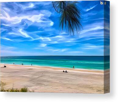 Coastal Art Canvas Print