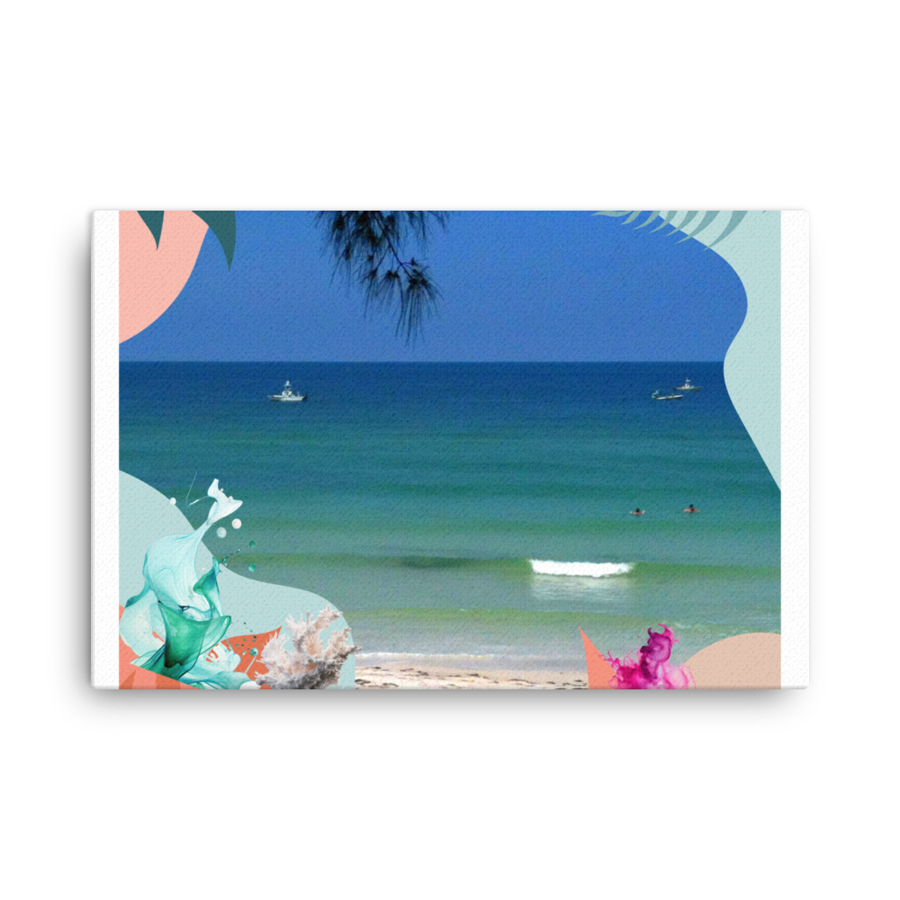 Anna Maria Island Beach Calm on Canvas