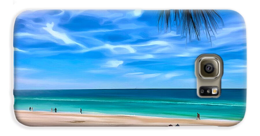 Impressionistic Beach Scene - Phone Case