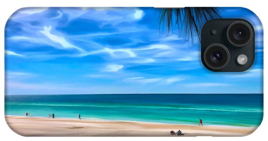 Impressionistic Beach Scene - Phone Case