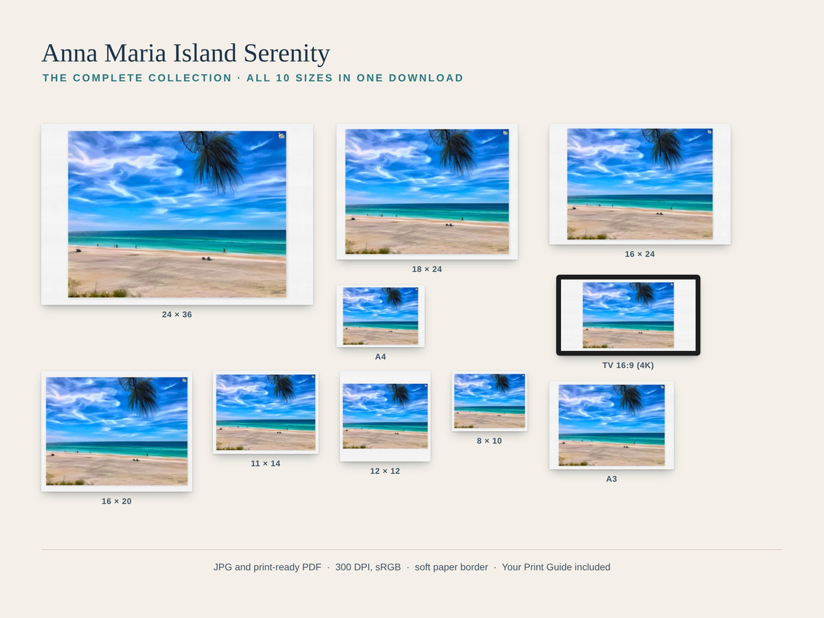 Anna Maria Island Serenity | Business Display License