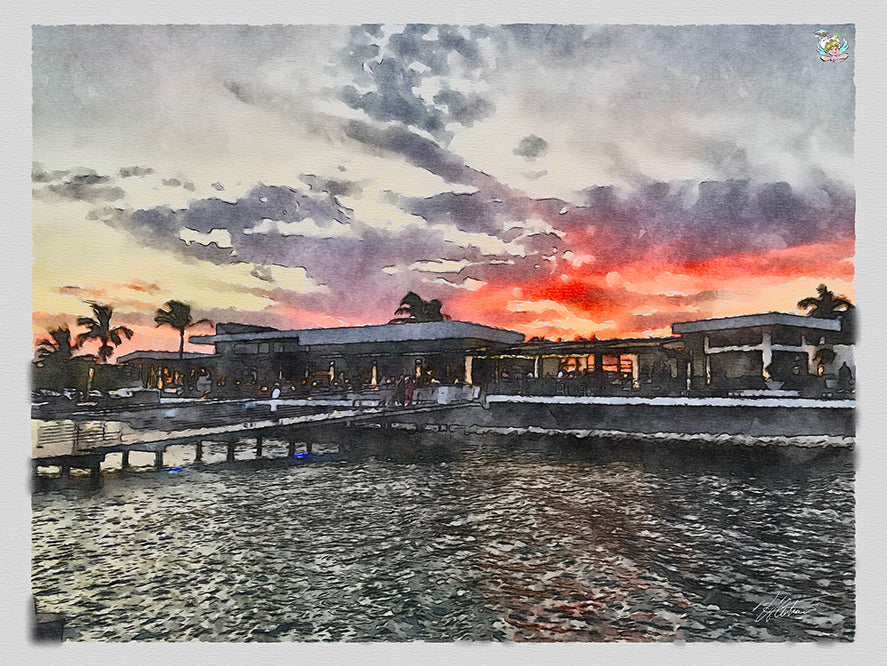 When the Sky Caught Fire | Shoreline Sunset, Longboat Key | Digital Download