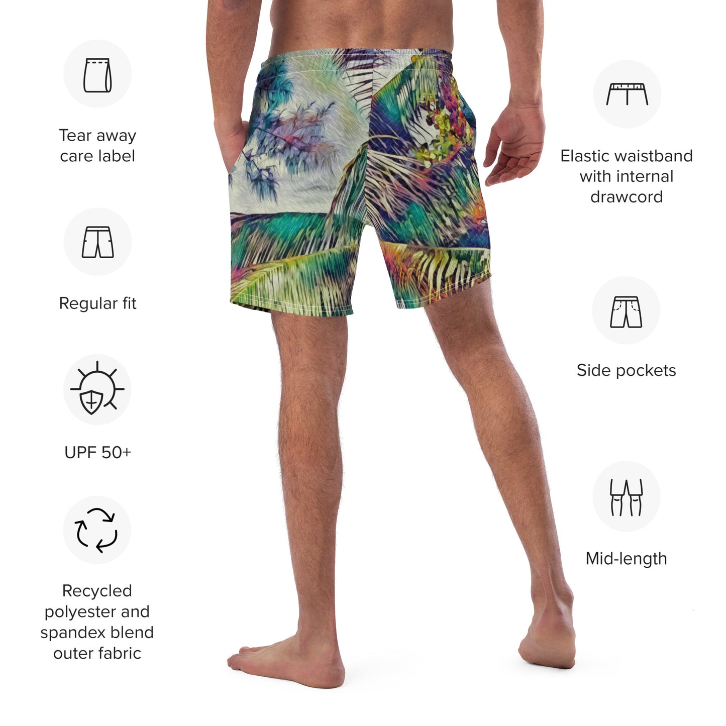 Men's swim trunks