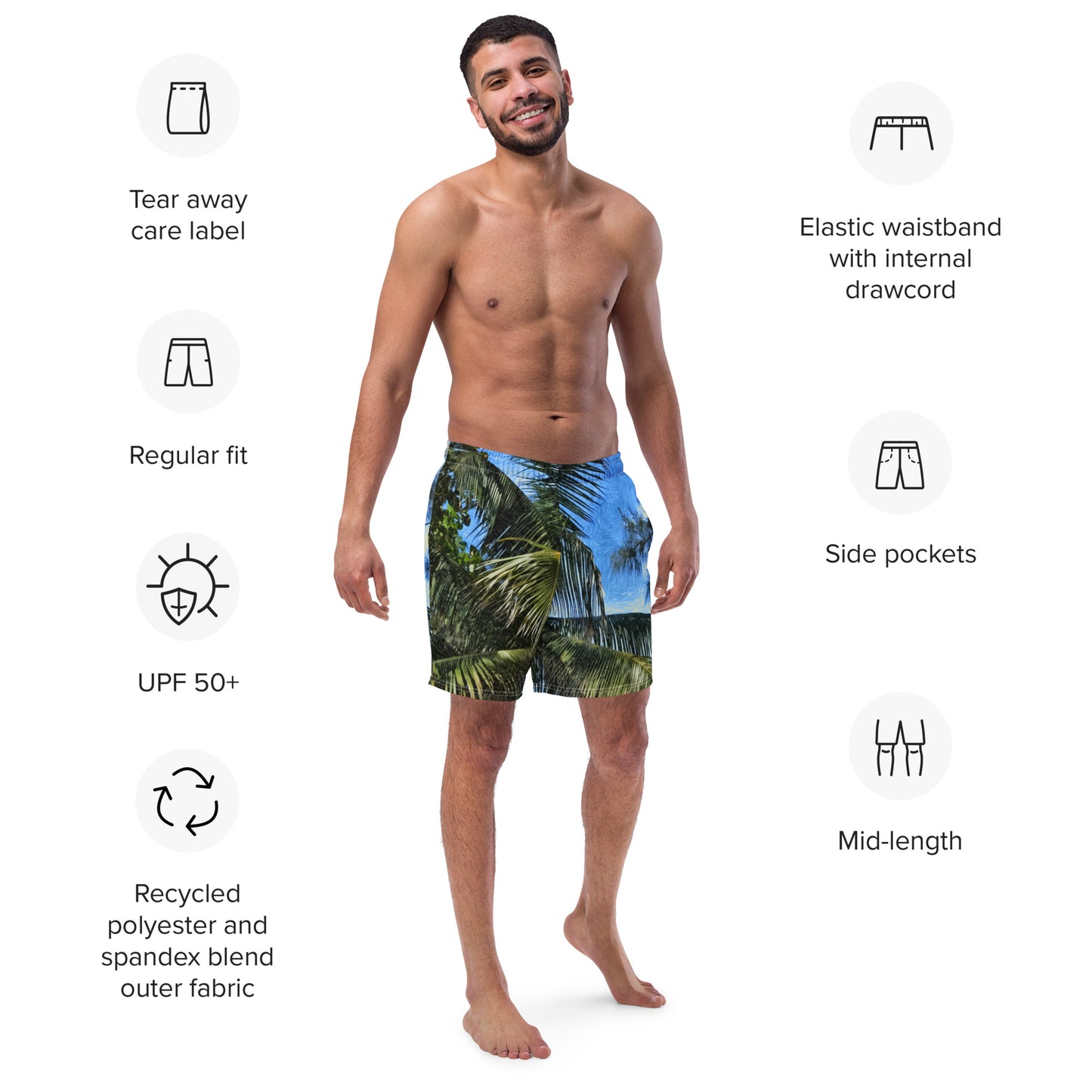 Men's swim trunks