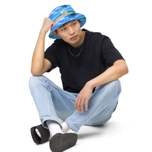 Reversible bucket hat