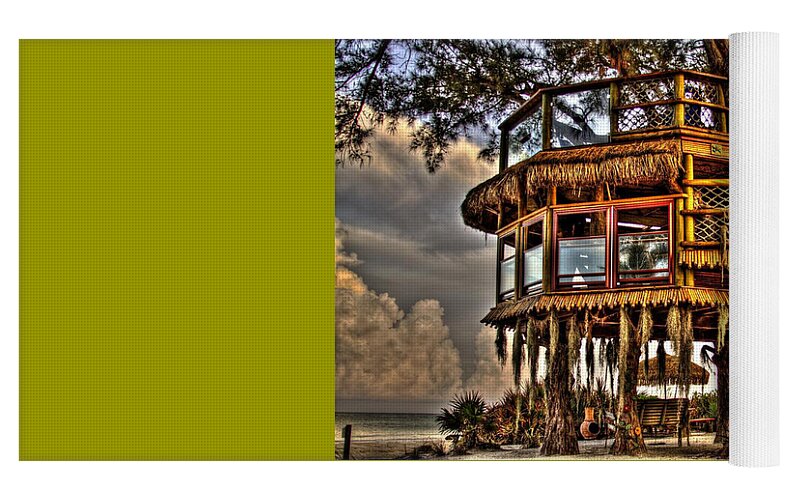 Beach Treehouse at Dawn - Yoga Mat