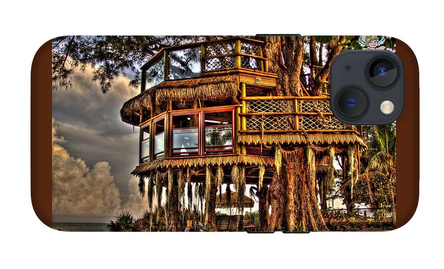 Beach Treehouse at Dawn - Phone Case