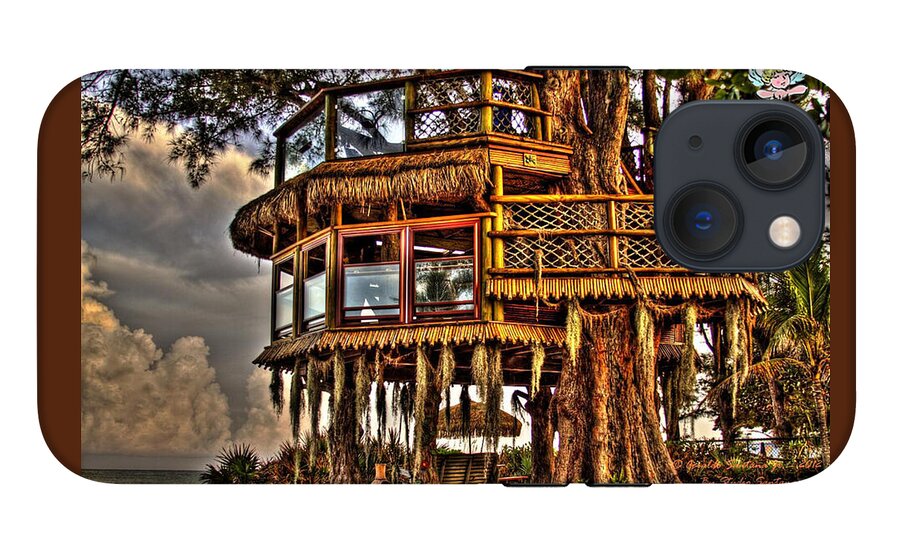 Beach Treehouse at Dawn - Phone Case