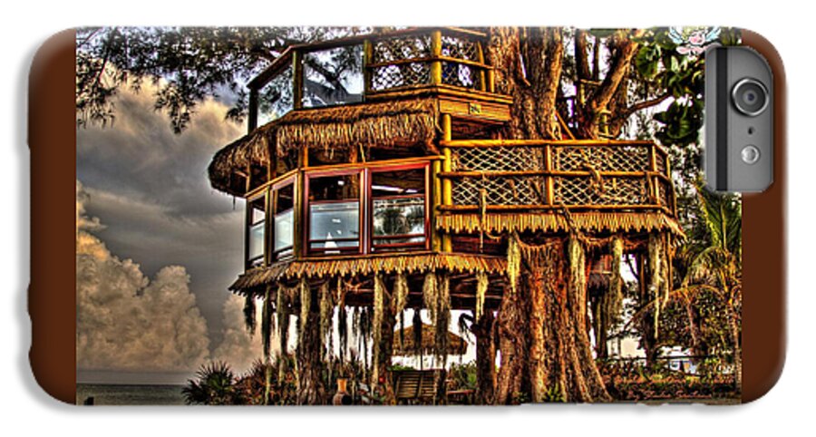 Beach Treehouse at Dawn - Phone Case