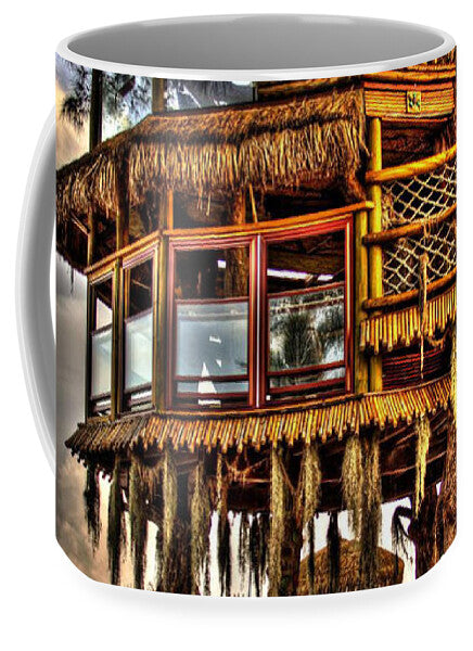 Beach Treehouse at Dawn - Mug