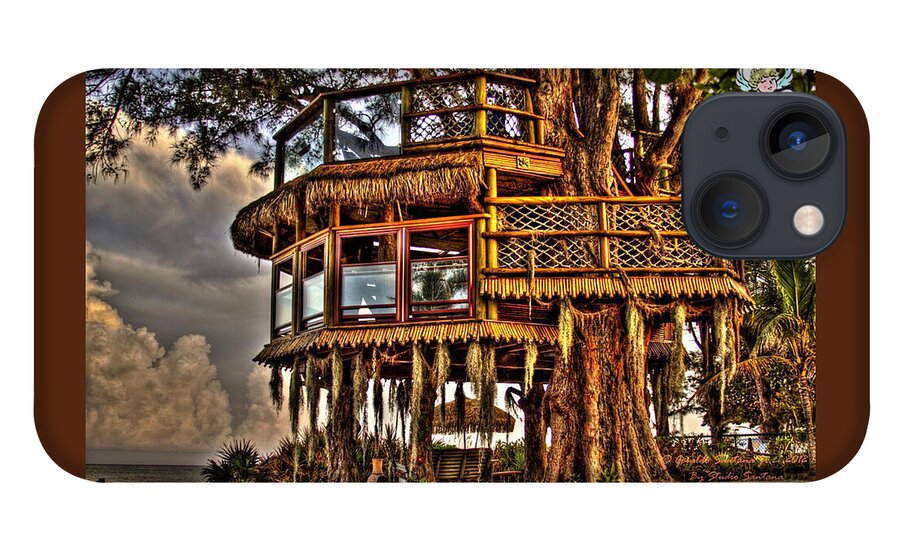 Beach Treehouse at Dawn - Phone Case