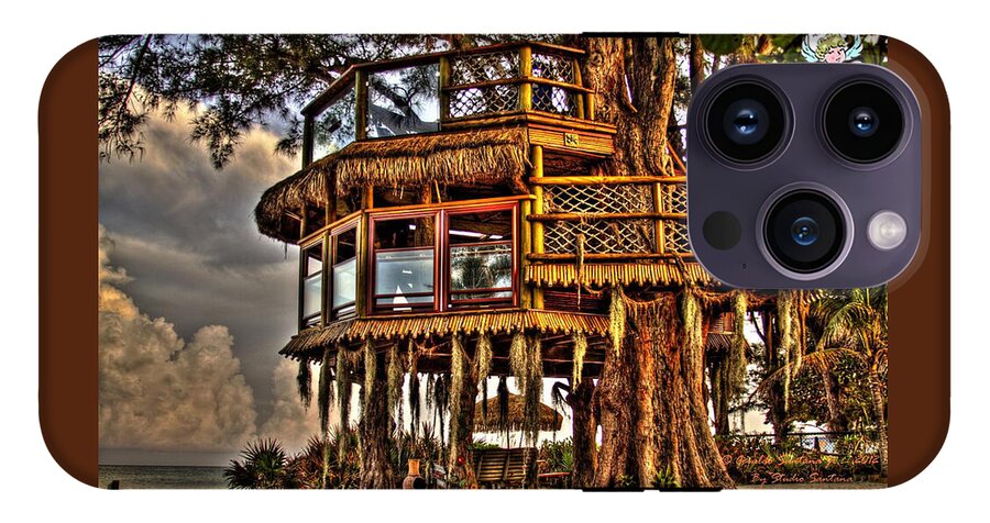 Beach Treehouse at Dawn - Phone Case