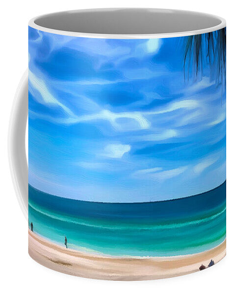 Impressionistic Beach Scene - Mug