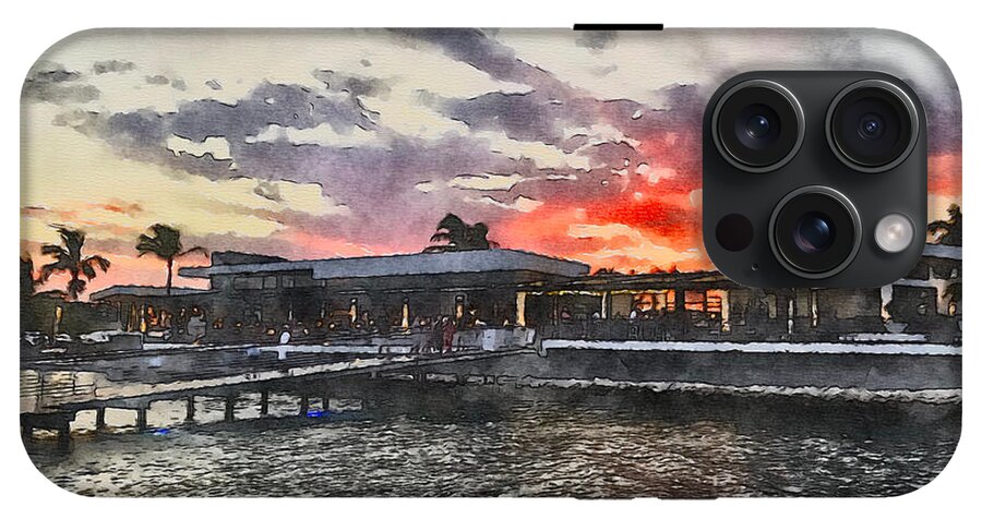 Shoreline Sunset - Phone Case