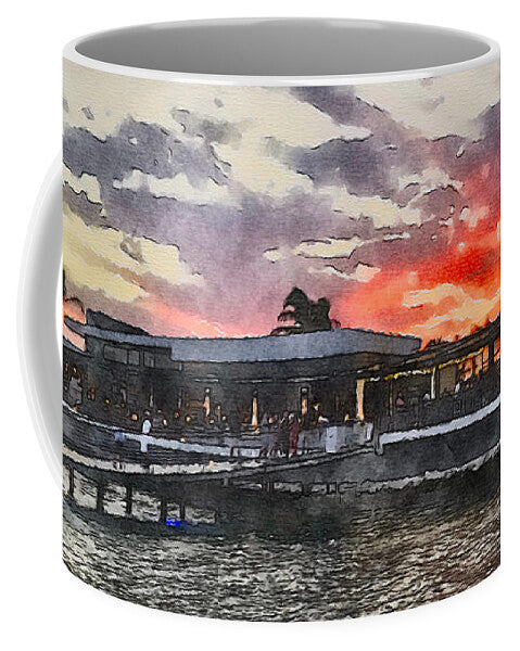 Shoreline Sunset - Mug