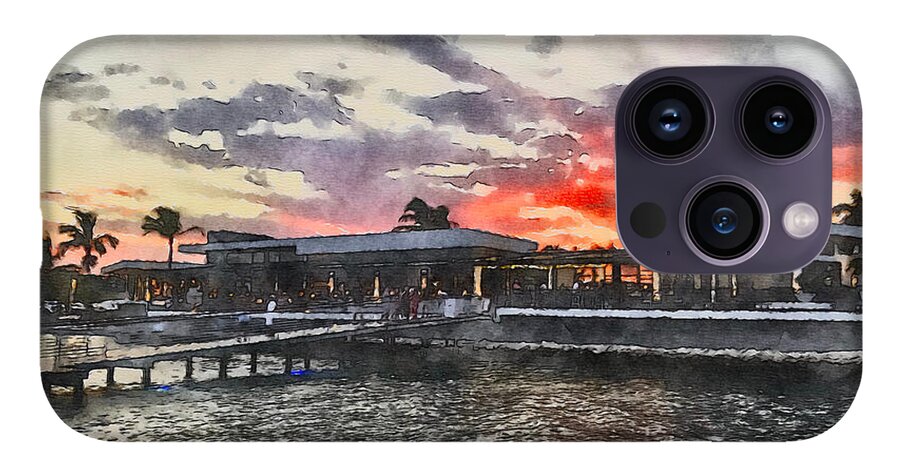 Shoreline Sunset - Phone Case