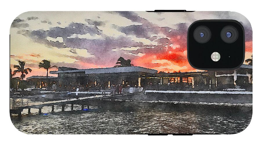 Shoreline Sunset - Phone Case