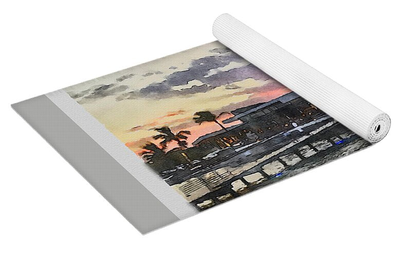 Shoreline Sunset - Yoga Mat