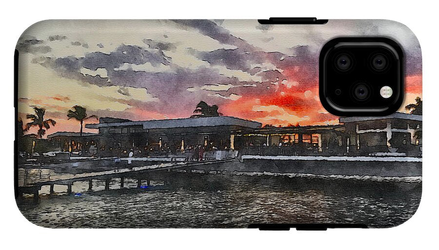 Shoreline Sunset - Phone Case