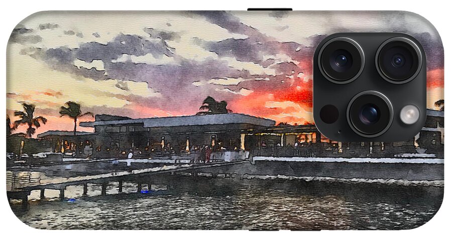 Shoreline Sunset - Phone Case