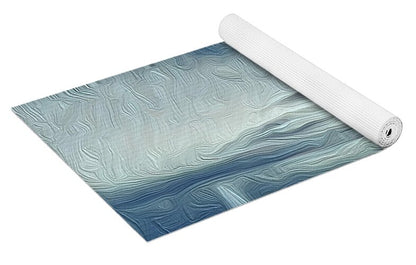 Swirling Dusk A Coastal Dream - Yoga Mat